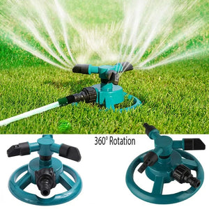 Planet Gates Green(EU) Sprinkler Nozzle 360 Degree Automatic Rotating Water Spray Garden Lawn Automatic Sprinkler Garden Watering Irrigation Supplies
