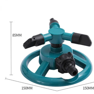 Planet Gates Green(EU) Sprinkler Nozzle 360 Degree Automatic Rotating Water Spray Garden Lawn Automatic Sprinkler Garden Watering Irrigation Supplies