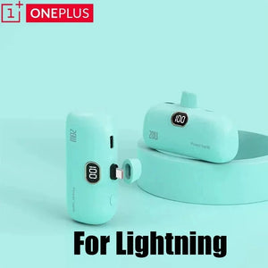 Planet Gates Green For iPhone / 30000mAh OnePlus 30000mAh Mini Portable Power Bank Capsule Mobile Power Supply Emergency External Battery Fast Charger For iPhone Xiaomi