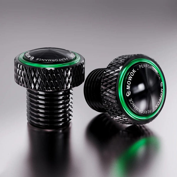 Planet Gates Green For Kawasaki Z650 Z750 Z800 Z900 Z900RS SE Z1000SX Z250 Z300 Z400 Motorcycle Accessories Aluminum Mirror Hole Plugs Screws Bolts