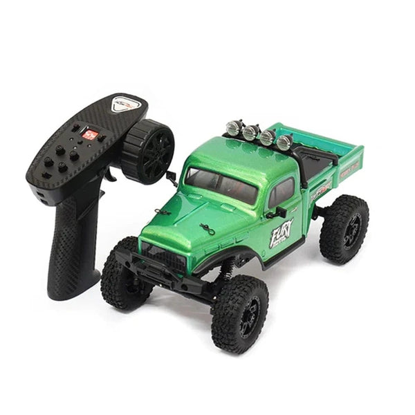 Planet Gates Green Furitek FX118 FURY WAGON RTR 1/18 2.4G 4WD Brushless RC Car Rock Crawler Monster Off-Road Truck Climbing LED Light Vehicles Full