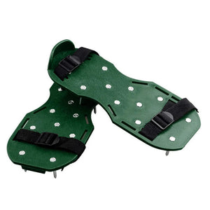 Planet Gates Green Garden Nail Shoes Grass Loose Soil Tool 5cm Long Nail Lawn Aerator Grass Spikes Shoes Self-Leveling Epoxy Yard Grass Cultivator