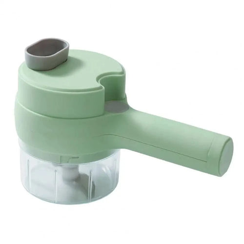 Planet Gates Green Garlic Grinder With Handle Electric Meat Mincer Garlic Chopper Chili Ginger Fruit Vegetable Onion Cutter  Kitchen Cooking Gadget