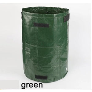 Planet Gates Green Grow Bag / 25x22cm    3 gallons Potato Grow Bags PE Vegetable Planter Growing Bag DIY Fabric Grow Pot Outdoor Garden Pots Garden Tools Veget Garden 1-12 Gallons
