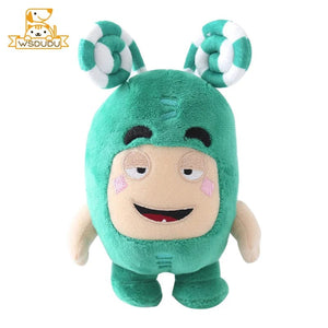 Planet Gates green Kawaii Oddbods Fuse Bubbles Newt Pogo Slick Jeff Zee Plush Stuffed Toys Cute Cartoon Anime Mini Dolls Soft Pillow Kid Child Gift