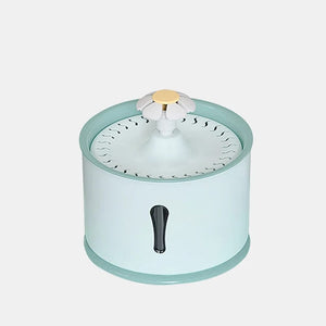 Planet Gates Green Kimpets 2.4L Pet Cat Drinking Water Fountain Dispenser Activated Carbon Filters LED Automatic Feeder Container USB Interface