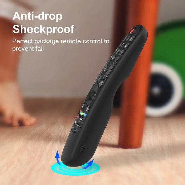 Planet Gates Green Lanyard AN-MR21GA Silicone Case For AN-MR21GC AN-MR21N Magic Remote Control Protective Soft Cover Shockproof For OLED TV Remote