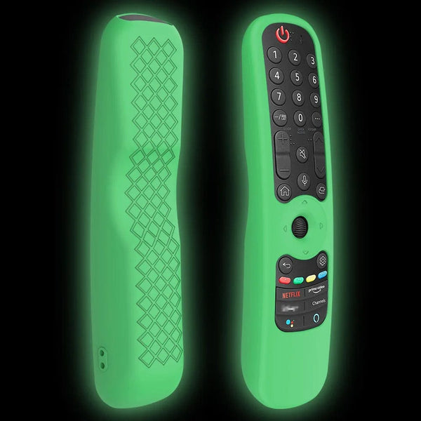 Planet Gates Green Lanyard AN-MR21GA Silicone Case For AN-MR21GC AN-MR21N Magic Remote Control Protective Soft Cover Shockproof For OLED TV Remote