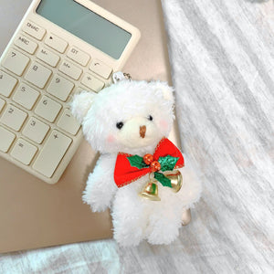 Planet Gates green leaf 12cm Cute Blush Teddy Bear Plush Toys Cartoon Rabbit Bunny Animal Plush Stuffed Dolls Keychain Pendant Girl Small Gift Wholesale