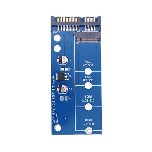 Planet Gates Green M.2 NGFF SSD To SATA 3 3.0  Adapter Card Converter B B&M Key Protocol Solid State Disk Drive 2230 2280 2242