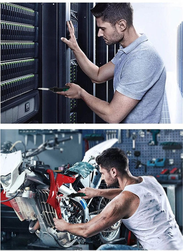 Planet Gates green Magnetic Screwdriver Set Bit Hand Tools Hex Torx Screw Driver Car Appliances Funiture Repair Kit Multi-function Tool Accessories