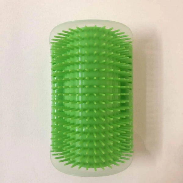 Planet Gates green Massage Pet Brush Corner Scrape Hair Removal Beauty Clean Corner Brush Removable