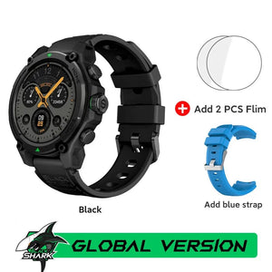 Planet Gates Green / Mexico [World Premiere]Blackshark GS3 Smart Watch Global Version 1.43"AMOLED Display 5ATM 21 Day Battery Life GPS Satellite Positioning