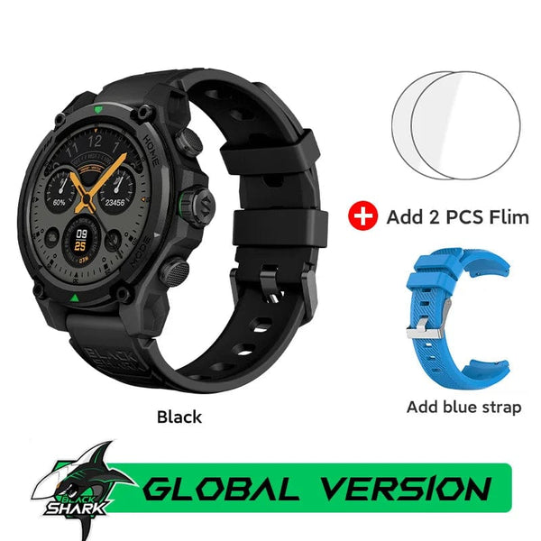 Planet Gates Green / Mexico [World Premiere]Blackshark GS3 Smart Watch Global Version 1.43"AMOLED Display 5ATM 21 Day Battery Life GPS Satellite Positioning