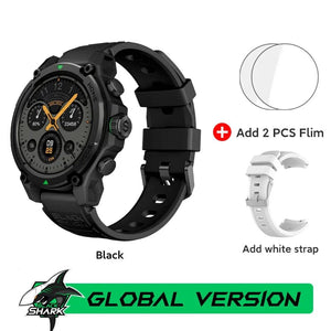 Planet Gates Green / Mexico [World Premiere]Blackshark GS3 Smart Watch Global Version 1.43"AMOLED Display 5ATM 21 Day Battery Life GPS Satellite Positioning