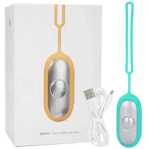 Planet Gates Green Microcurrent USB Charging Holding Sleep Aid Instrument Portable Hypnosis Instrument Massager Relax Pressure Relief Sleep Devices