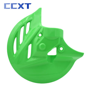 Planet Gates Green Motorcycle Brake Disc Protection Cover Plastic Protective Cover For Honda CRF250R CRF450R CRF250RX CRF450RX CRF250X CRF450X Part