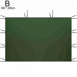 Planet Gates green ordinary / China Oxford Cloth Outdoor Portable Without Canopy Frame Shade 3*2m Tent Shelter Garden Waterproof Shelter Side Tents Rainpro M6Q9