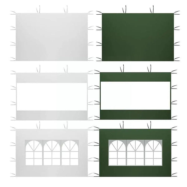 Planet Gates green ordinary / China Oxford Cloth Outdoor Portable Without Canopy Frame Shade 3*2m Tent Shelter Garden Waterproof Shelter Side Tents Rainpro M6Q9