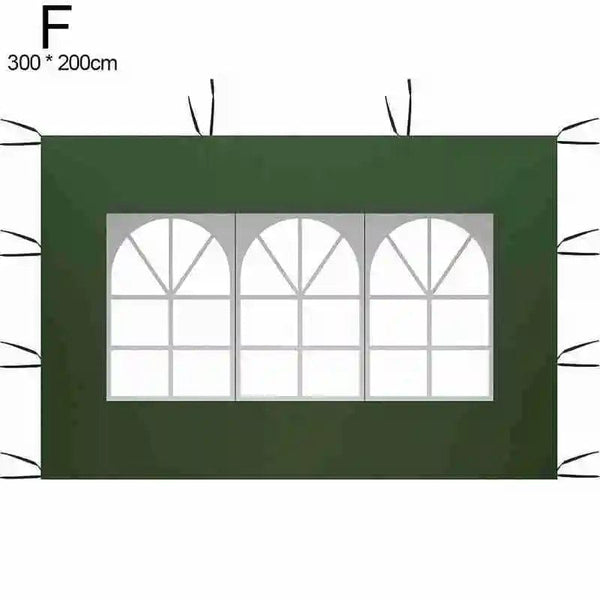 Planet Gates green ordinary / China Oxford Cloth Outdoor Portable Without Canopy Frame Shade 3*2m Tent Shelter Garden Waterproof Shelter Side Tents Rainpro M6Q9