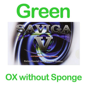 Planet Gates Green OX Colorful DAWEI SAVIGA V Pips-long Table Tennis Rubber Pink Green Blue Long Pips SAVIGA-V Ping Pong Topsheet OX