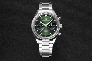 Planet Gates Green PAGANI DESIGN 2023 Mens watches Moon Quartz  Watch men speed Sport waterproof Chronograph AR Sapphire VK64 Steel Retro Luminous