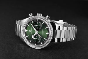 Planet Gates Green PAGANI DESIGN 2023 Mens watches Moon Quartz  Watch men speed Sport waterproof Chronograph AR Sapphire VK64 Steel Retro Luminous