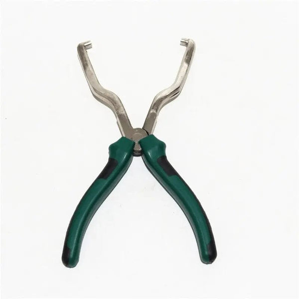 Planet Gates Green Professional Gasoline Pipe Joint Pliers Filter Caliper Oil Tubing Connector Disassembly Tools Quick Removal Pliers Clamp Repair