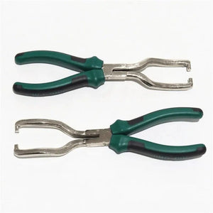 Planet Gates Green Professional Gasoline Pipe Joint Pliers Filter Caliper Oil Tubing Connector Disassembly Tools Quick Removal Pliers Clamp Repair