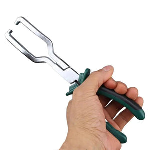 Planet Gates Green Professional Gasoline Pipe Joint Pliers Filter Caliper Oil Tubing Connector Disassembly Tools Quick Removal Pliers Clamp Repair