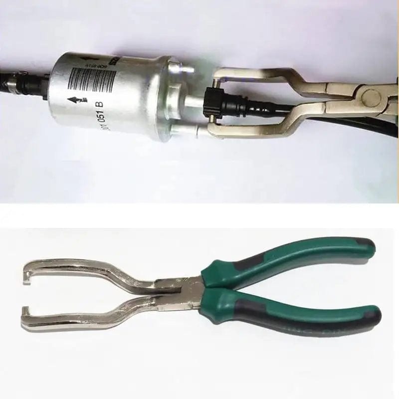 Planet Gates Green Professional Gasoline Pipe Joint Pliers Filter Caliper Oil Tubing Connector Disassembly Tools Quick Removal Pliers Clamp Repair