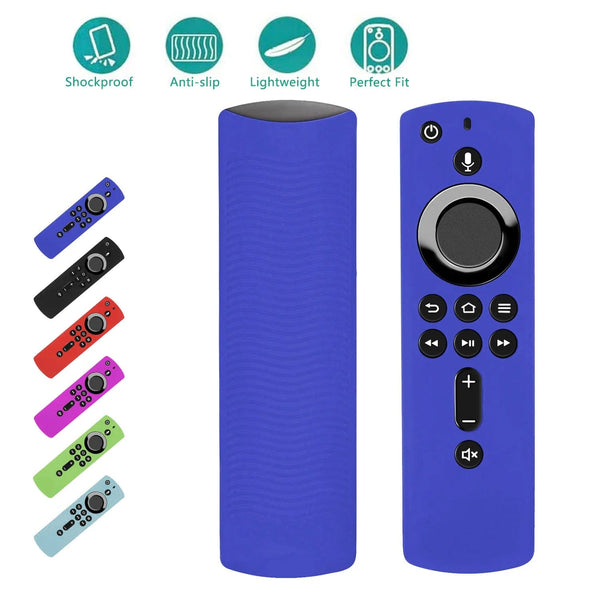 Planet Gates Green Protective Silicone Case Fit for Amazon Alexa Fire TV Stick Remote Control Cover Shockproof Anti-Slip Durable Controller Sheath