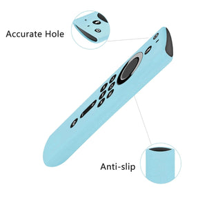 Planet Gates Green Protective Silicone Case Fit for Amazon Alexa Fire TV Stick Remote Control Cover Shockproof Anti-Slip Durable Controller Sheath