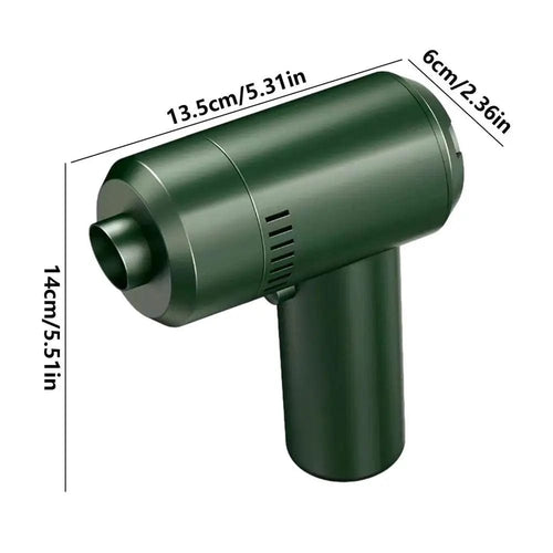 Planet Gates Green Rechargeable / CHINA Mini Handheld Vacuum Cleaner Cordless Rechargeable Car Vacuum High Power Powerful Lightweight Portable Mini Vacuum For Car