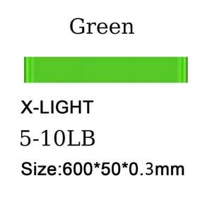 Planet Gates Green Resistance Loop Exercise Band Exercise Bands for Home Fitness Stretching Strength Training Physical Therapy Elastic Workout Band