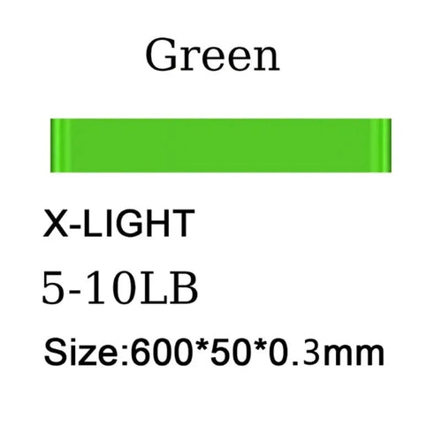 Planet Gates Green Resistance Loop Exercise Band Exercise Bands for Home Fitness Stretching Strength Training Physical Therapy Elastic Workout Band