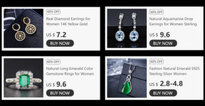 Planet Gates green / resizable Luxury 100% 18 K White Gold Rings for Women Created Natural Emerald Gemstone Diamond Wedding Engagement Ring Fine Jewelry Gold