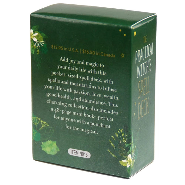 Planet Gates green The Practical Witch Spell Deck Tarot Cards Laser Magic English Vision Board Games For Fate Divination Party Playing Oracle Deck