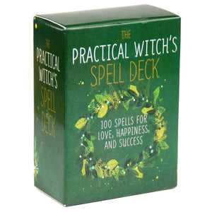 Planet Gates green The Practical Witch Spell Deck Tarot Cards Laser Magic English Vision Board Games For Fate Divination Party Playing Oracle Deck