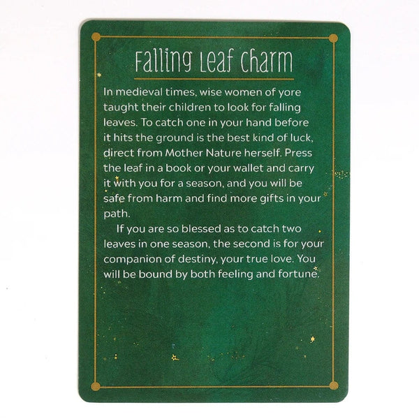 Planet Gates green The Practical Witch Spell Deck Tarot Cards Laser Magic English Vision Board Games For Fate Divination Party Playing Oracle Deck