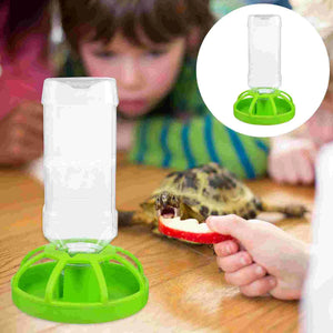 Planet Gates Green Water Feeder Earth Turtle Accessory Gecko Terrarium Accessories Reptiles for Pearlescent