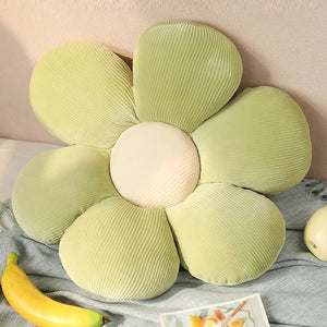 Planet Gates Green-white 6 / about 40-45cm 35/45cm Stuffed Six Petal Flower Cushion Girly Room Decor Sunflower Pillow Bay Window Pink Flower Sit Bedroom Seat Pillow