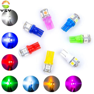 Planet Gates green YSY Big Promotion T10 W5W 168 194 Led Light Amber White 5050 SMD 5 LED Car Auto Side Wedge Tail Lights Headlight Lamp Bulb DC12V