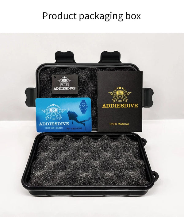 Planet Gates greenblack steel ADDIESDIVE Stainless Steel Watch Men's European and American Business Leisure Quartz Watch Waterproof Outdoor Sports Watch