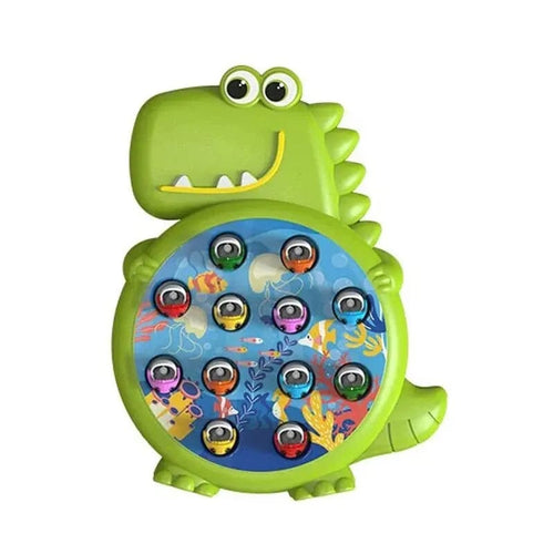 Planet Gates Greenlittledinosaur Children's Electric Fishing Toy Set Magnetic Fishing Rod Kids Baby Kitten Fishing Educational Toy Halloween Birthday Gift Toy Se