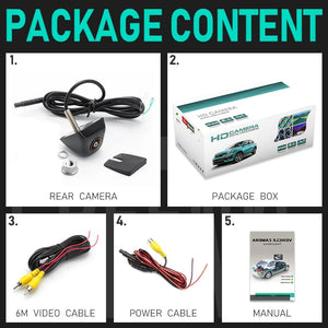 Planet Gates GreenYi AHD 1920x1080P Car Camera 170 Degree Fish Eye Lens Starlight Night Vision HD Vehicle Rear View Camera