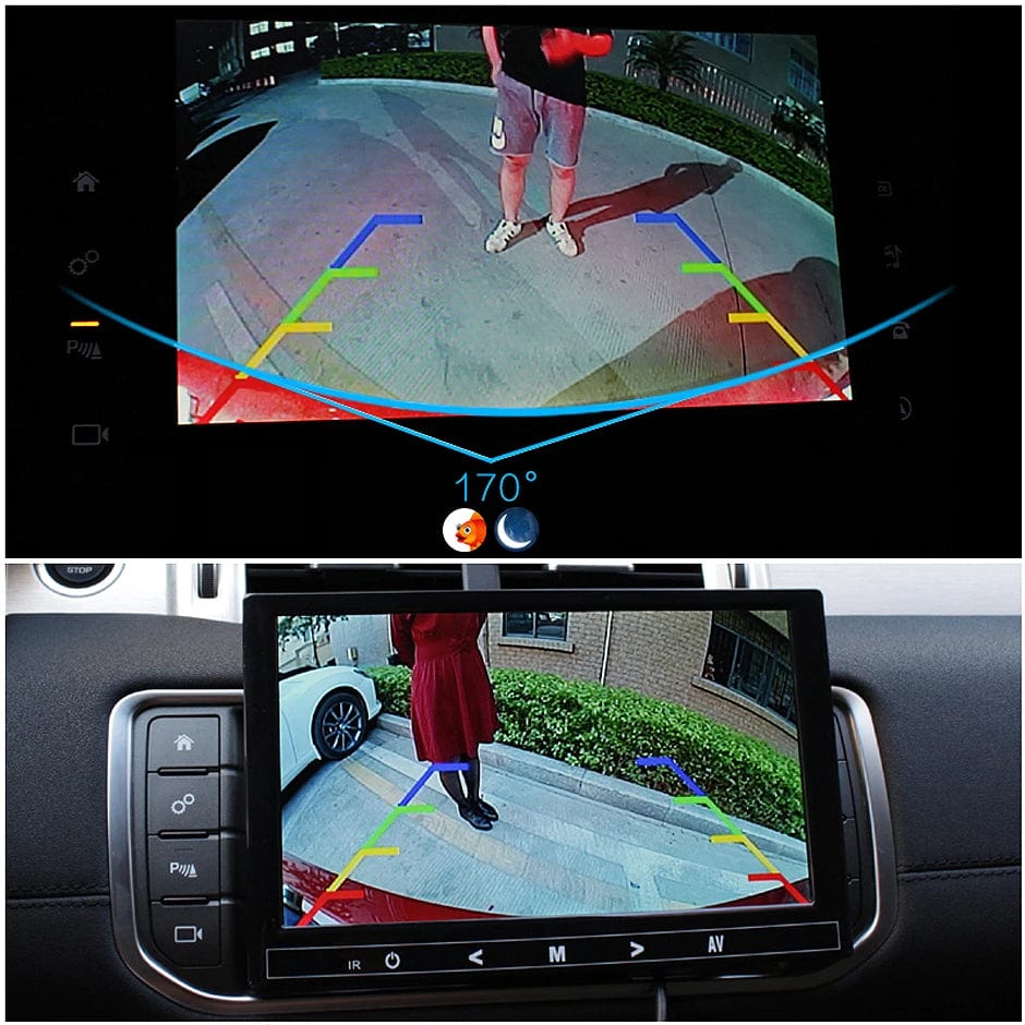 Planet Gates GreenYi AHD 1920x1080P Car Camera 170 Degree Fish Eye Lens Starlight Night Vision HD Vehicle Rear View Camera