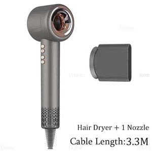 Planet Gates Grey 1 Parts / KR Professional Super Hair Dryer Personal Hair Care Styling Negative ion Salon Tool Constant Anion Electric Leafless Hair Dryers