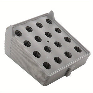 Planet Gates grey 10 Layer Clothes Folding Board, Plastic Clothes Storage And Organizer Device, Folding Clothes Board Storage Rack, Lazy Folding Clothes Board