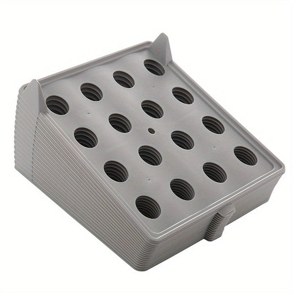 Planet Gates grey 10 Layer Clothes Folding Board, Plastic Clothes Storage And Organizer Device, Folding Clothes Board Storage Rack, Lazy Folding Clothes Board